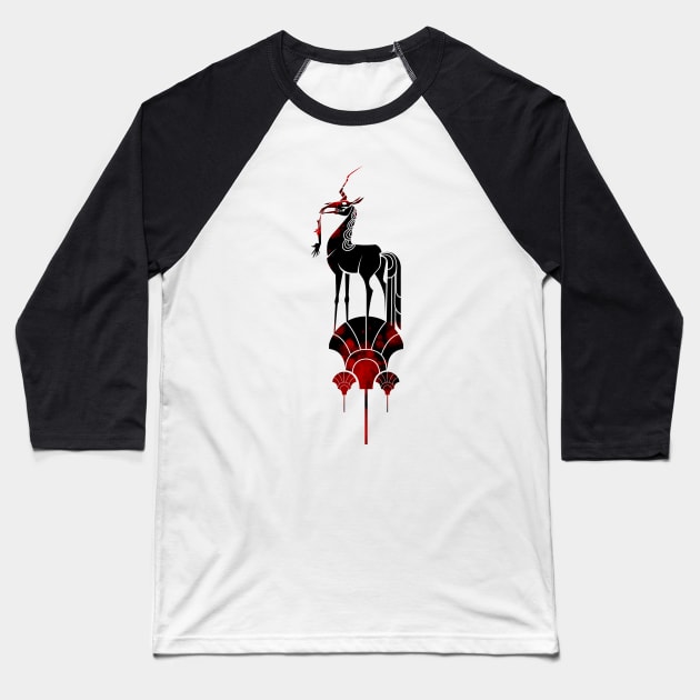 zombie unicorn Baseball T-Shirt by gh30rgh3